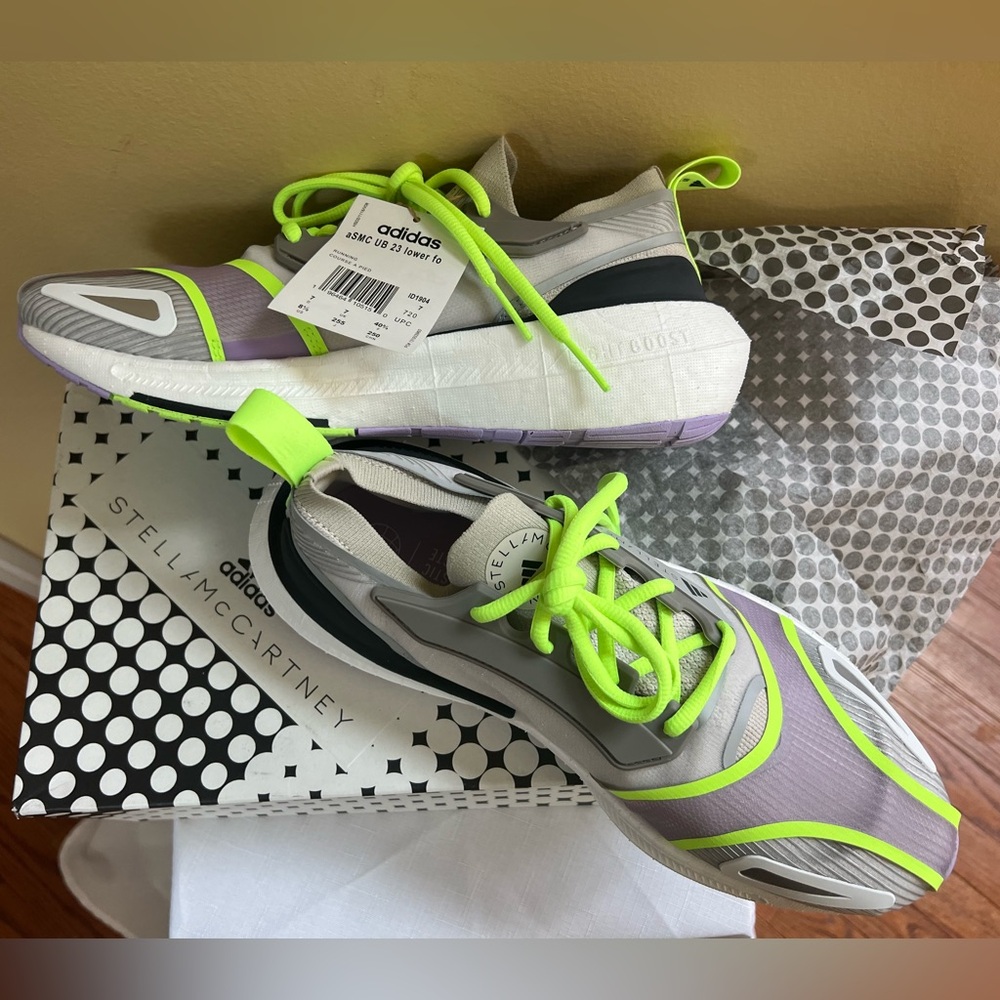 ADIDAS by Stella McCartney Ultraboost 23 Running Shoe, Sz 9-9.5M